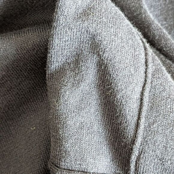 Lilly Pulitzer Oversized Tasseled Colene Sweater Navy Blue Knit Lightweight S - Picture 7 of 8